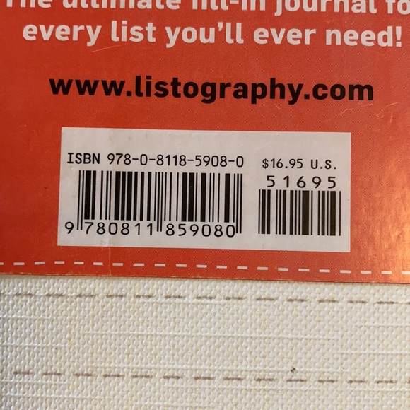 Listography Your Life in Lists book brand new - Picture 12 of 12